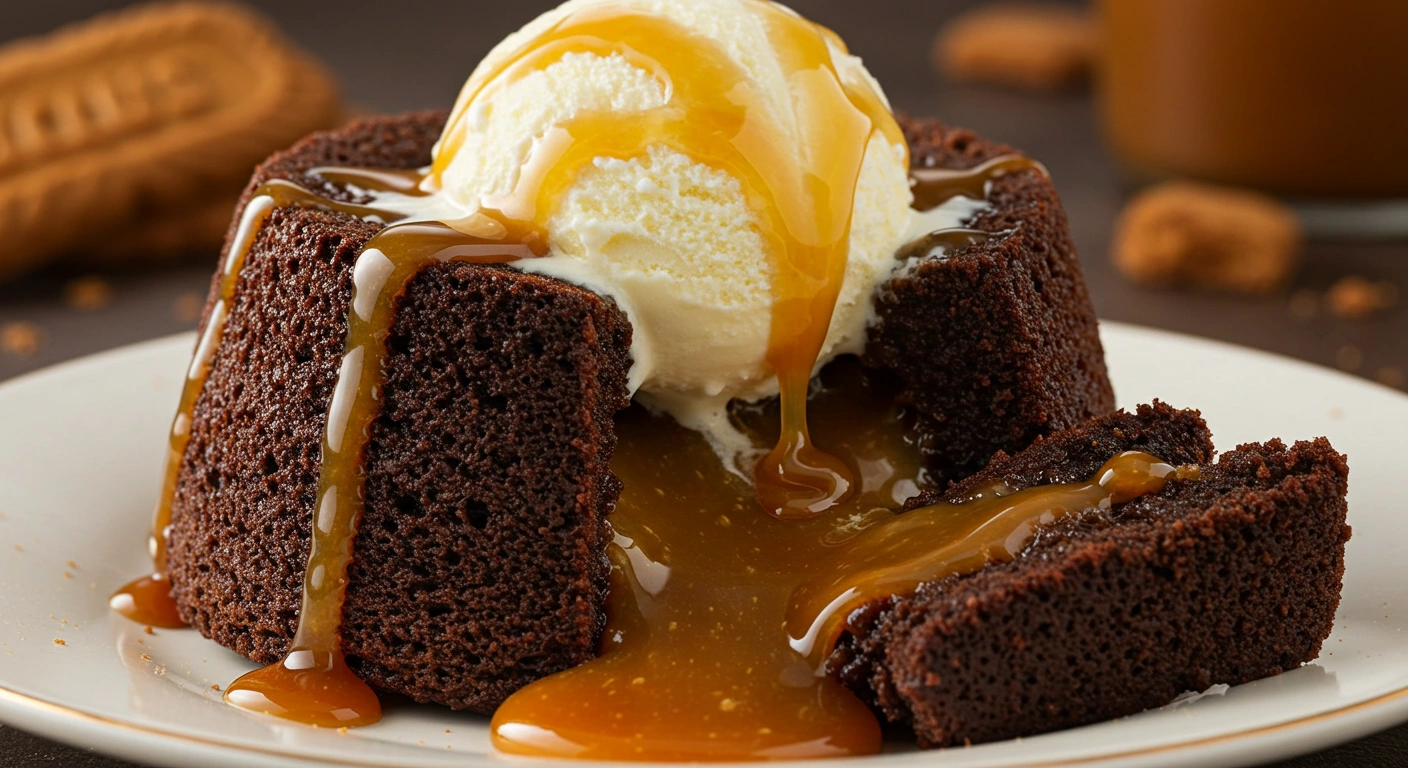 Biscoff Lava Cake - secondary view